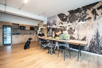 Küche im Coworking Space Rivvers Bochum-M in Bochum Laer.